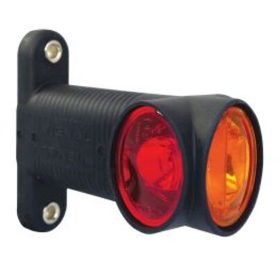 POSITIELICHT ZIJKANT DX LED 12/24V - ROOD ORANJE 1